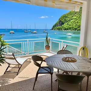 Appartement Ti Cabanon. Vue à Deshaies., Deshaies
